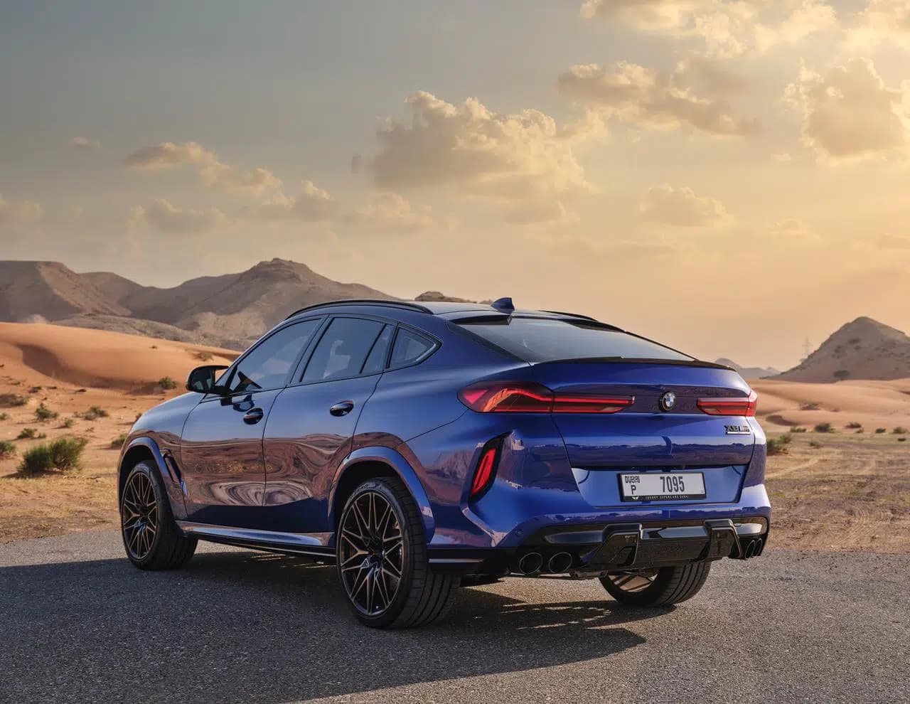 BMW X6 M Competition Blue — 7 of 10
