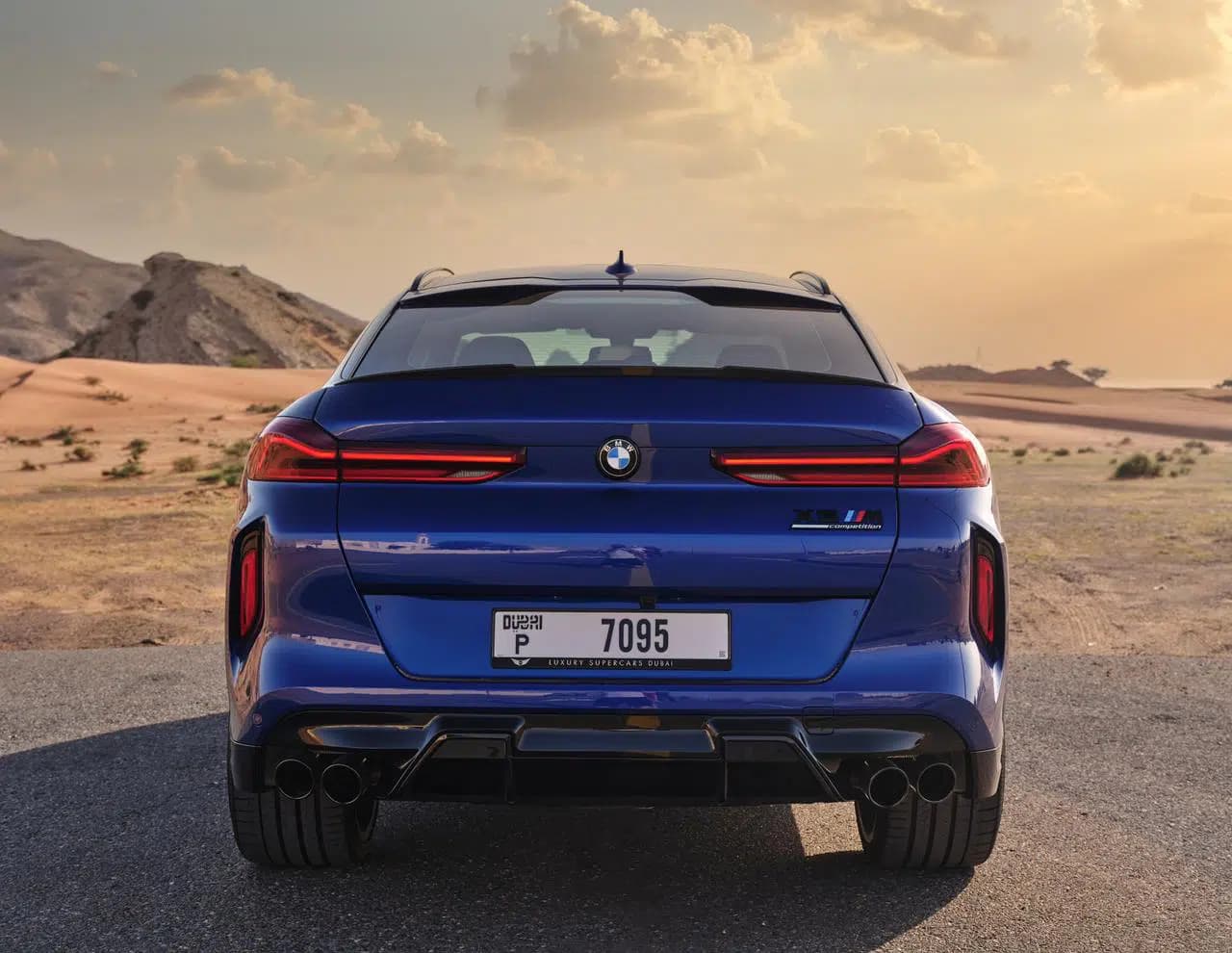 BMW X6 M Competition Blue — 8 of 10