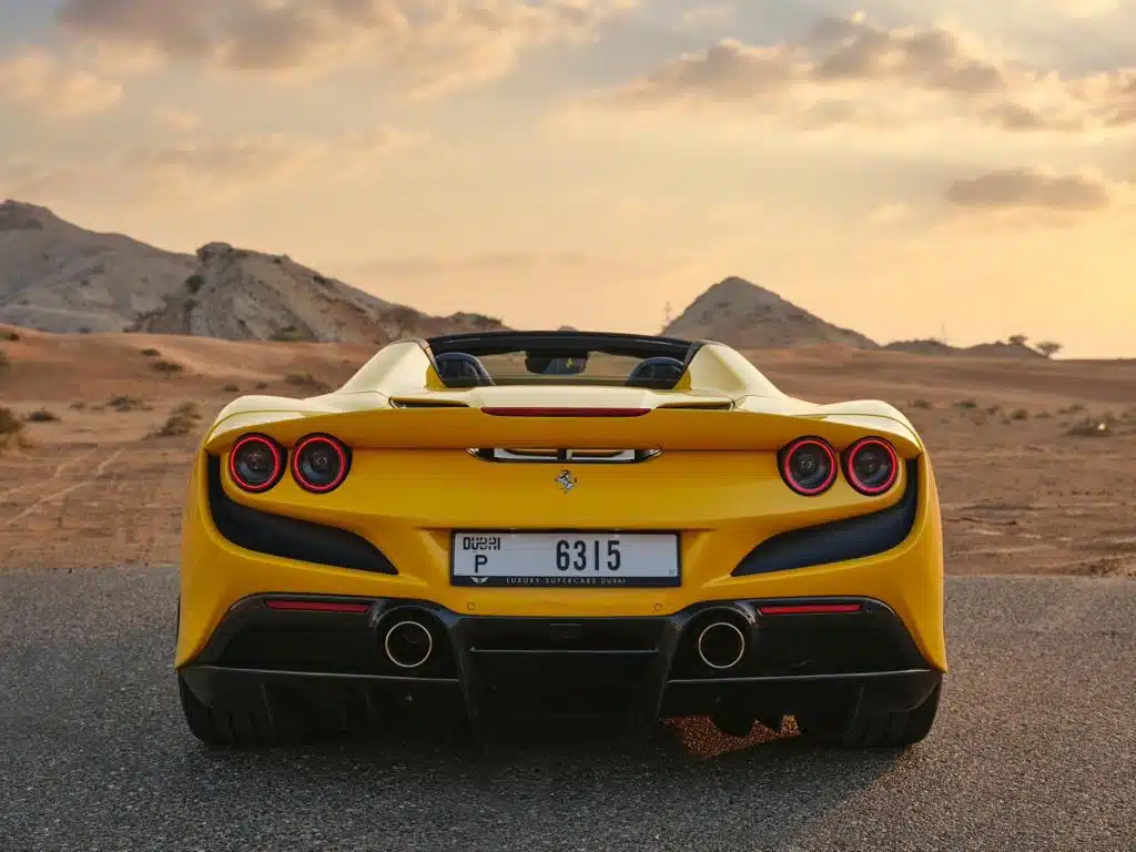 Ferrari F8 Tributo Spyder Yellow — 5 of 8